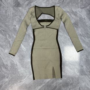 饰撞色坎肩套装 腰部装 挂脖吊带连衣裙性感辣妹修身 3.4ag..