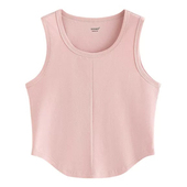 甜酷风显瘦内搭上衣 时尚 5.30茵m 不规则百搭外穿吊带背心女夏季