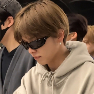 滨田朝光同款百搭墨镜男未来科技凹造型太阳眼镜女Y2K骑行护目镜