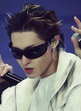 martin马丁同款百搭墨镜男潮痞帅复古嘻哈辣妹防紫外线太阳眼镜女