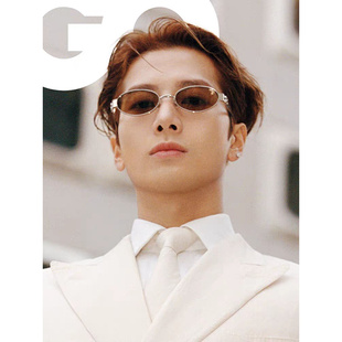 王嘉尔同款墨镜男GM新款百搭拍照凹造型老钱风太阳眼镜杂志精英GQ