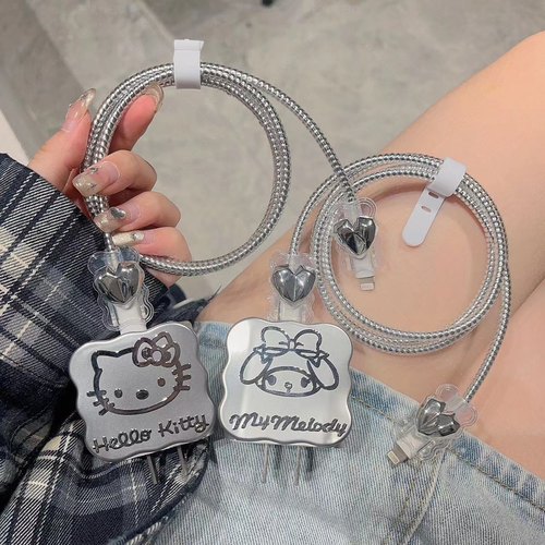 适用iPhone17Promax手机数据线保护套苹果15/16充电器头套20w快充