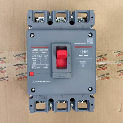 德力西塑壳式断路器 配电箱空开 3P160A CDM3S-160/3300 160A塑壳