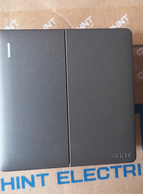 正泰开关二开多控 NEW2N系列灰色NEW2-N07206二开多控开关面板