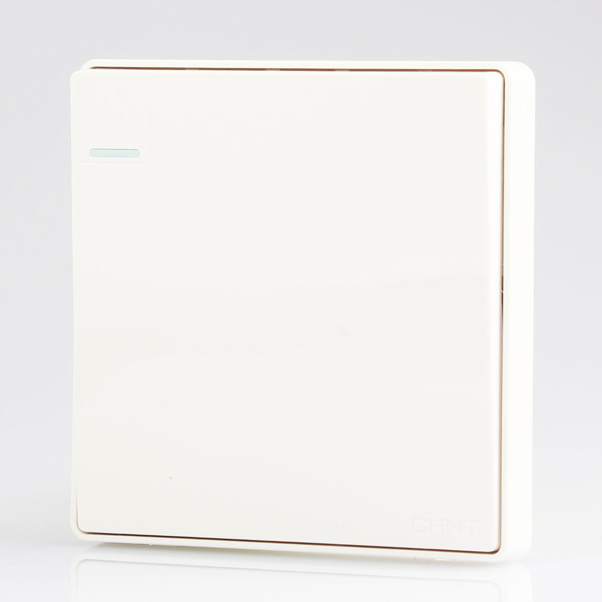 正泰开关插座面板 象牙白大面板16a钢架一开多控开关面板 一开多