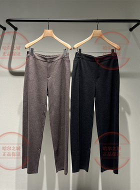 LESS2025年冬新款国内正品代购通勤休闲毛呢裤 2P0E16500休闲长裤