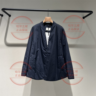 商场同款 2P0B15680无领夹克外套2595 LESS2025冬2P0B1568K国内代购
