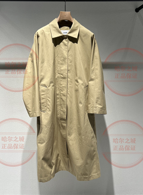 速发 LESS女装2026春商场同款风衣外套2Q1916840中长款风衣3395