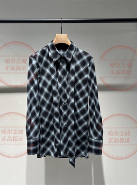 速发 LESS女装2026春商场同款休闲衬衫2Q1213020 长袖衬衣 2295