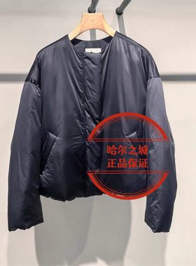 速发商场同款LESS 2025冬新款国内代购2P0C15620无领羽绒服2795