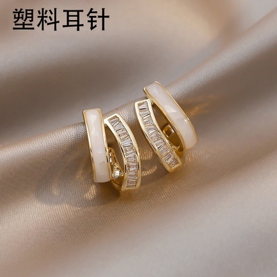 耳钉塑料硅胶树脂针防过敏新耳洞