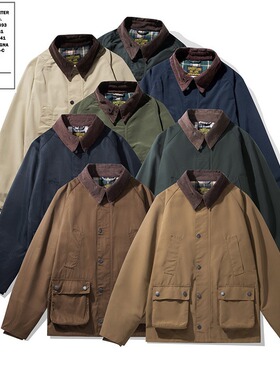 OKONKWO防水猎装油蜡夹克风衣工装外套安欣同款classic bedale