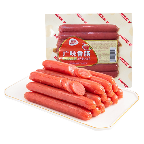 中式广式风味香肠熟食