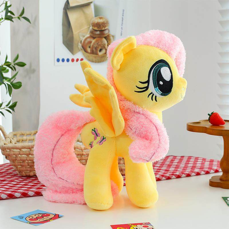 小马萌宠宝莉毛绒公仔独角兽抱枕娃娃机玩偶毛绒玩具女生儿童礼物