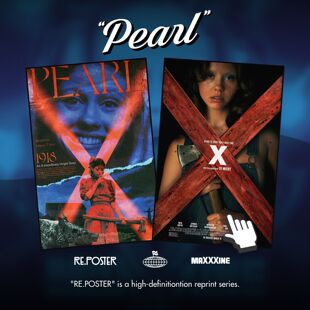 Mia Goth米娅高斯Pearl珀尔A24电影MONDO海报有框装饰画挂画微喷
