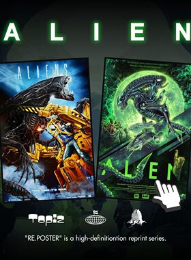 ALIEN 异形普罗米修斯系列科幻恐怖电影海报挂画有框装饰画收藏级