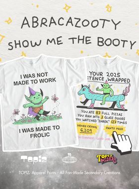 Wizard vintage复古短袖T恤男女万智巫师落肩袖宽松大码跑团魔戒