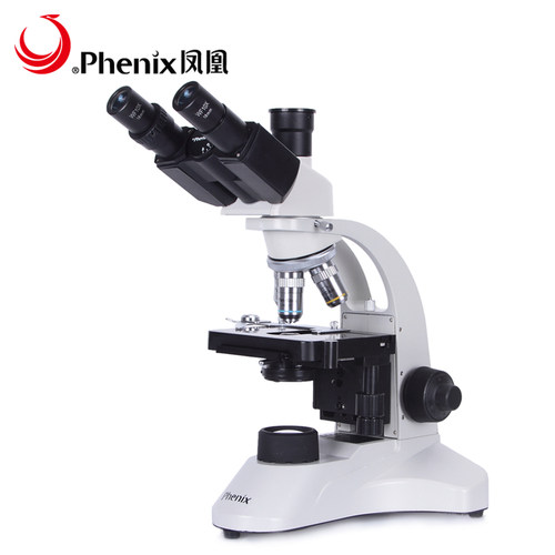 三目专业生物光学显微镜凤凰