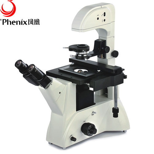倒置相衬生物显微镜凤凰长工作距