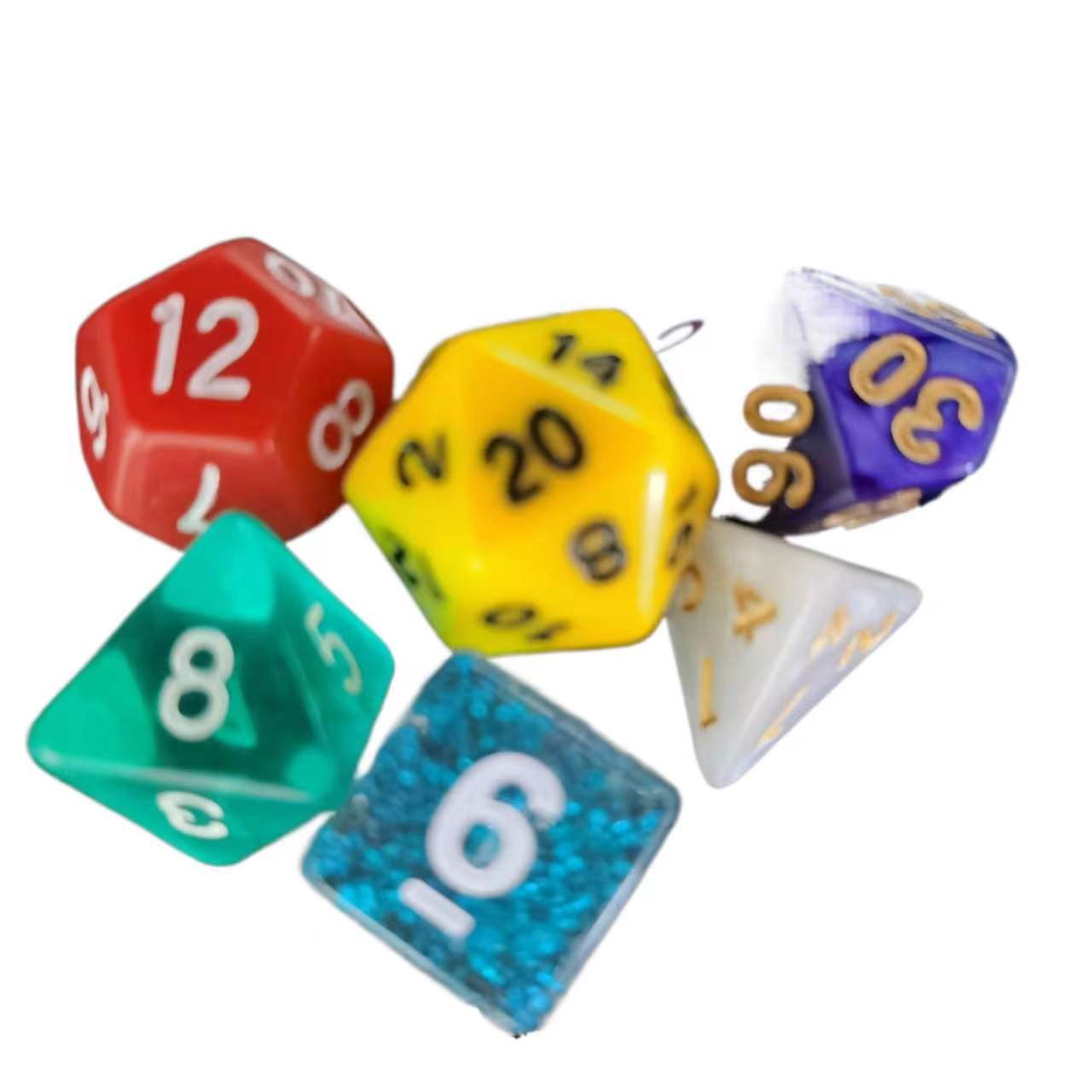 龙与地下城骰子7粒桌游跑团