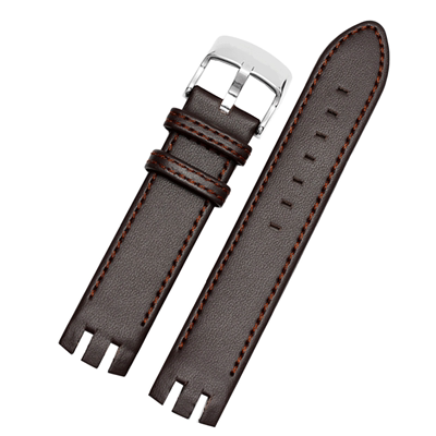真牛皮真牛皮弧形接口手表带