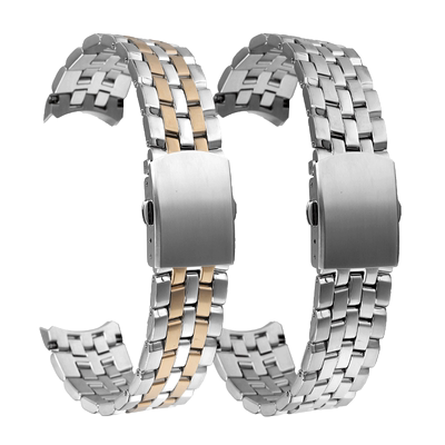 适配西铁城光动能适中精钢表带