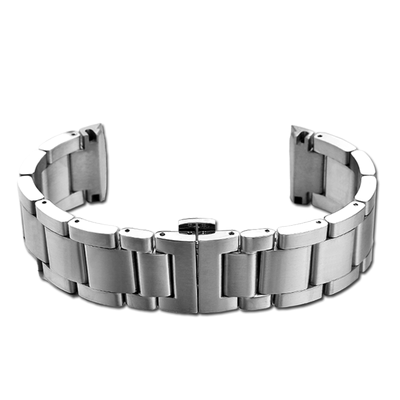 适配天梭适中精钢表带中光