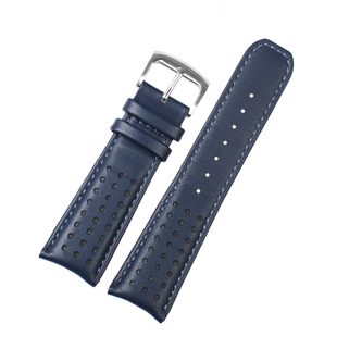 适用西铁城男空中之鹰蓝天使AT8020/JY8078一代二代三代真皮表带