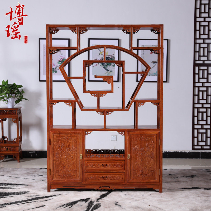红木家具花梨木多宝阁博古架古董架实木仿古中式展示柜陈列柜架子|msdalam kategori perabot kediaman, rak, Curio/rak - dari Buy2taobao.com untuk memberikan perkhidmatan ejen Taobao profesional membeli