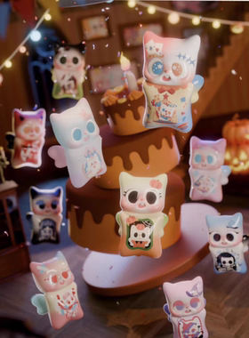 正版pitty记忆定格夜盲盒可爱摆件潮玩公仔手办周边送人生日礼物