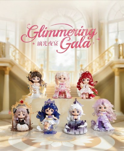 正版HEYONE黑玩荞荞璃光夜宴系列盲盒摆件手办礼物潮流玩具公仔女