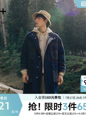 民族八角星复古风衣金利来