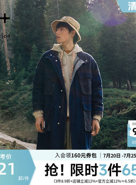 民族八角星复古风衣金利来