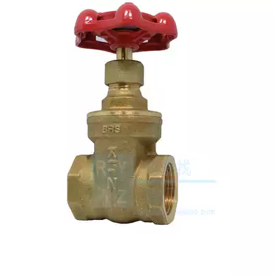 Japanese KITZ Kitzawa brass gate valve FR thread thread PN16 dark Rod water meter shut-off valve steam valve import