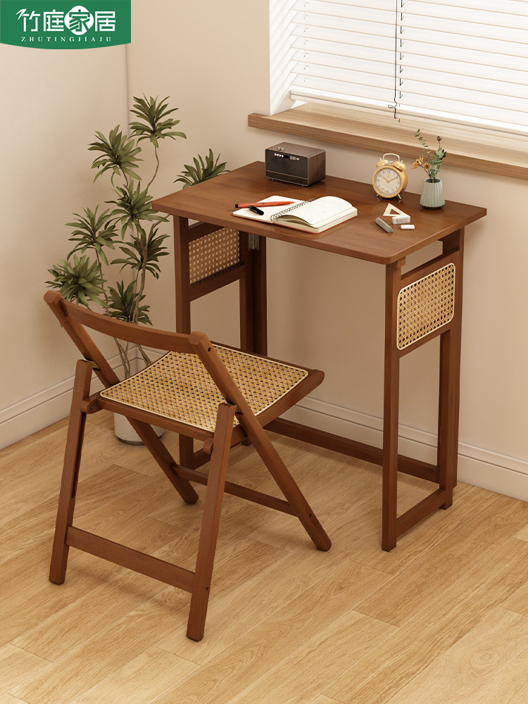 学习桌椅组合可折叠桌子家用学生写字桌卧室电脑桌小户型专用书桌,住宅家具,儿童学习桌,淘宝优惠券,粉丝福利购,淘宝优惠卷
