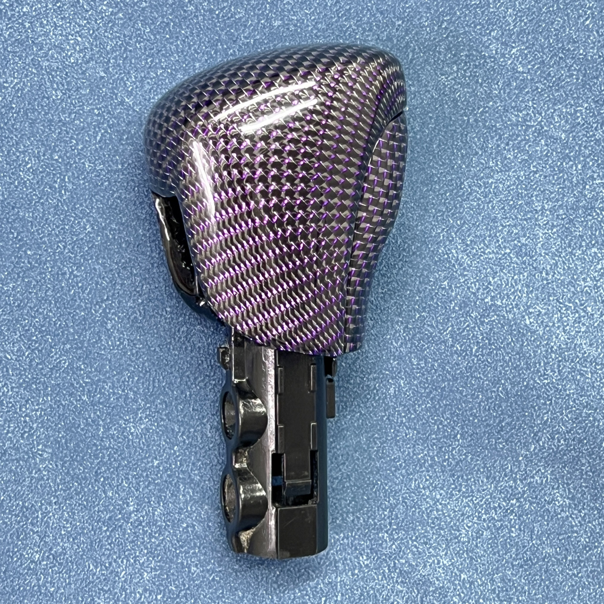 适用本田十一代思域十代雅阁英诗派型格CRV飞度碳纤维排档把头