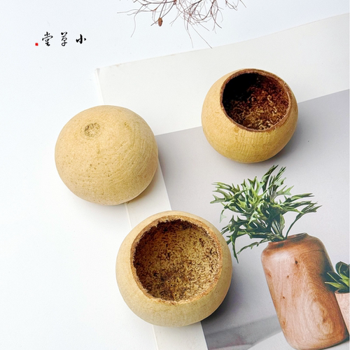 【半碗壳】进口天然植物果壳 手工diy材料南美缸造景香薰容器拍摄