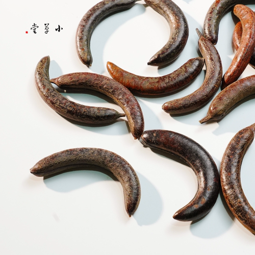 【皂荚果】月亮豆腊肠狗豆荚diy材料幼儿园手工果实创意花环相框