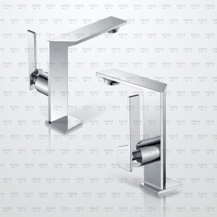 21年力作配套面盆龙头oem北美 侧置式把手 np加蓝赛道阀芯