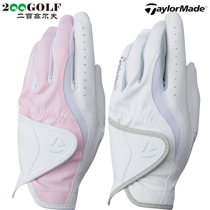 taylormade泰勒梅u24444高尔夫手套女双手单手羊皮革透气防滑耐磨