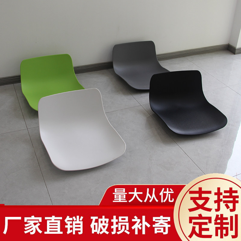 注塑塑料凳子面学校食堂连体快餐桌椅面看台座椅加厚排椅靠背凳面