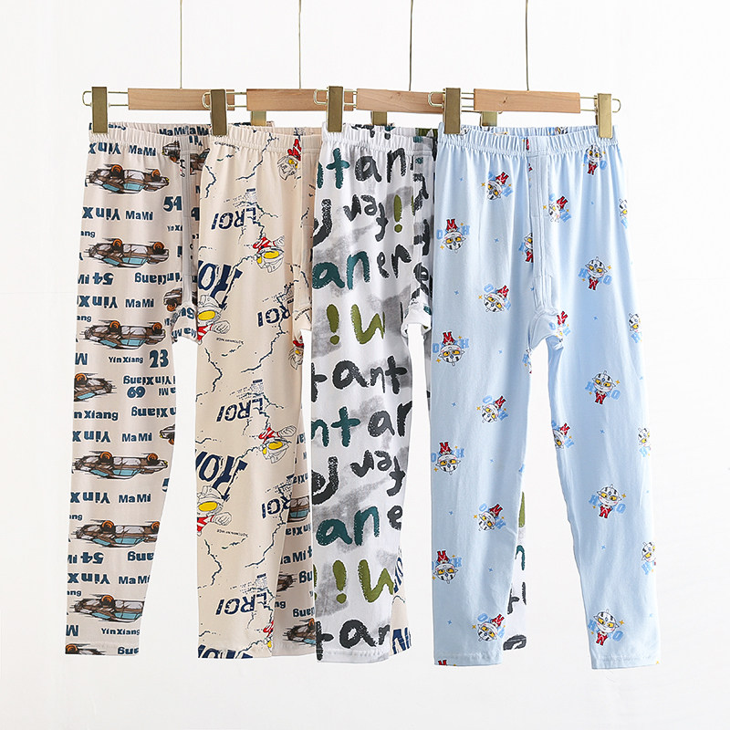 新款莱卡棉秋冬款棉毛裤男孩家居打底裤纯棉衬裤儿童保暖秋裤男童,童装/婴儿装/亲子装,保暖裤,淘宝优惠券,粉丝福利购,淘宝优惠卷