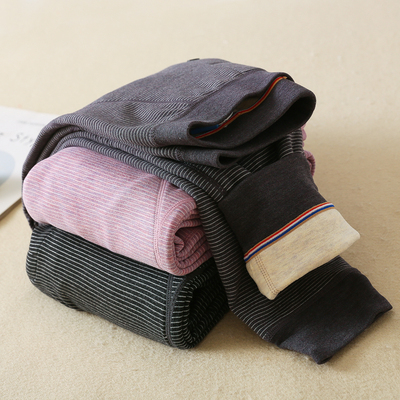 聪聪鱼儿童保暖裤男童秋裤双层冬季550g山羊绒棉裤女童打底裤厚款