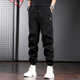 潮牌加绒休闲卫裤 男2025秋冬灯芯绒束脚工装 裤 美式 子男士 运动宽松