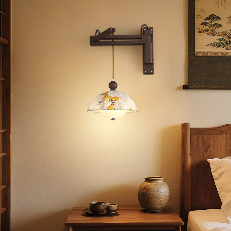 中古风客厅吊灯花瓣造型壁灯高级感卧室床头氛围感背景墙装饰灯具,家装灯饰光源,餐厅吊灯,淘宝优惠券,粉丝福利购,淘宝优惠卷