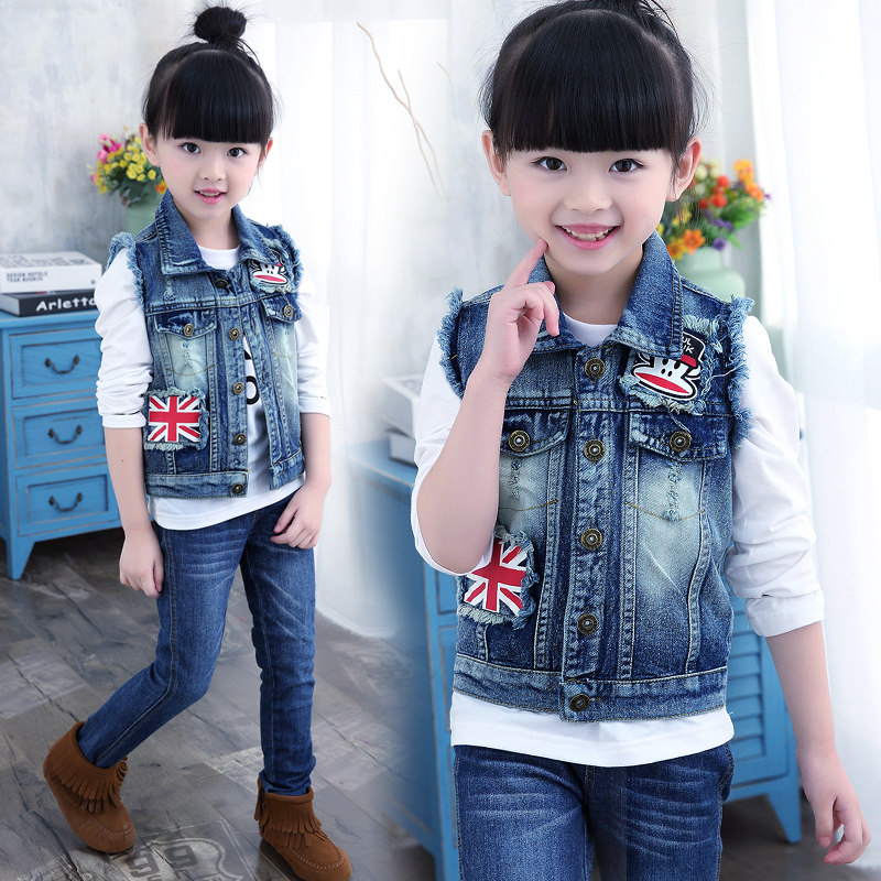 Gilet fille en toile - Ref 2071031 Image 4