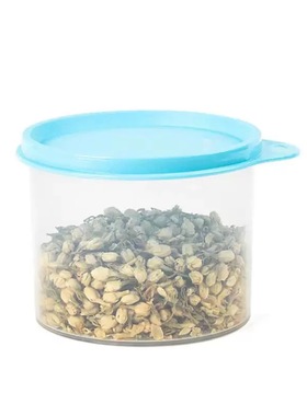 特百惠冷藏保鲜盒干货收纳塑料储藏盒食品级零食水果密封圆罐