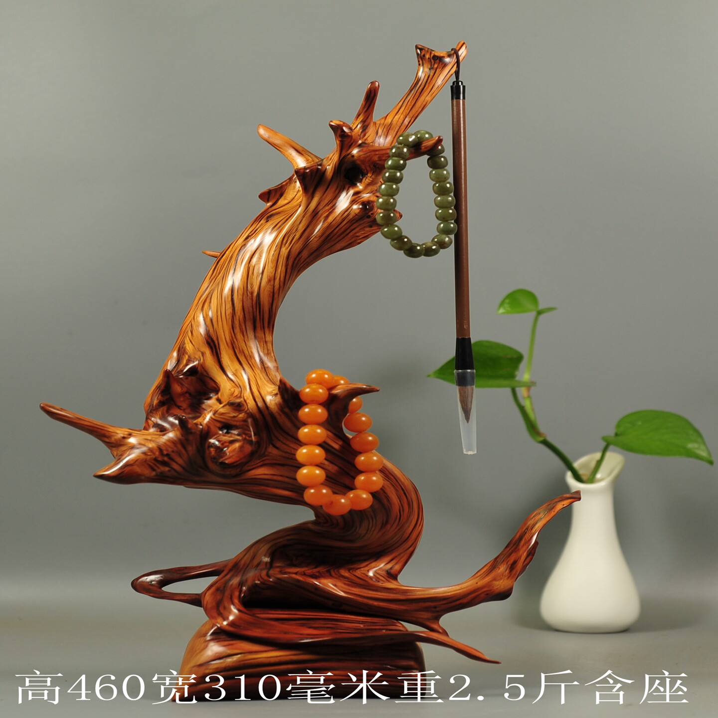 天然崖柏根雕手工雕刻奇特摆件