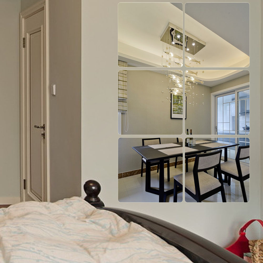 square combination Acrylic Mirror Redwall decorate Full-length mirror Dressing Mirror stickers dormitory Wall decoratein the Home accessories , Stickers , Wall Stickers  category - from Buy2taobao.com to provide professional Taobao agent buy service