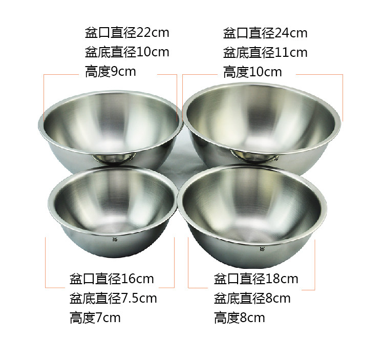 WMF洗菜盆不锈钢德国沥水盆正品